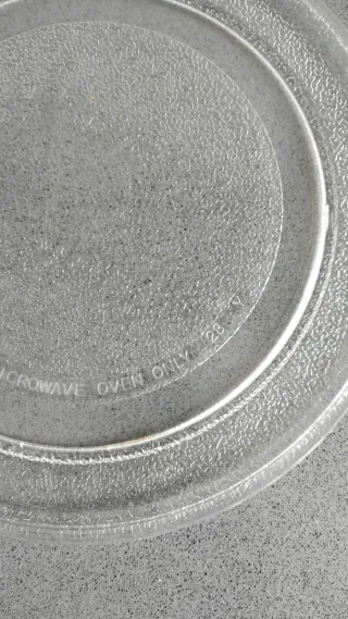 Plato giratorio microondas vidrio
