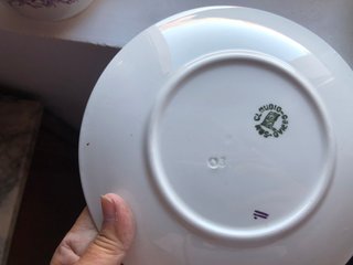 Tazas de porcelana San con diseño floral