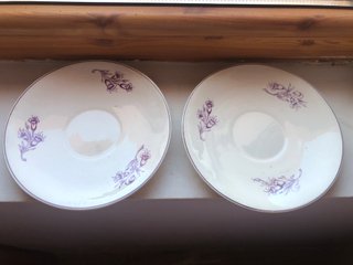 Tazas de porcelana San con diseño floral