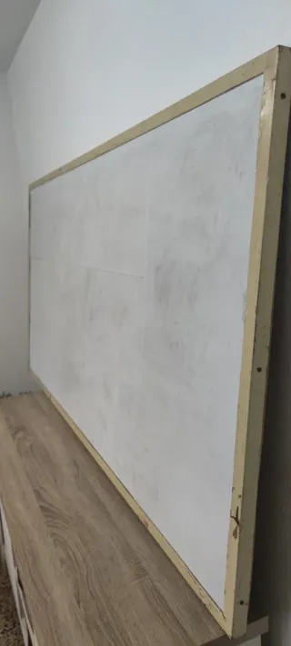 Pizarra grande de madera