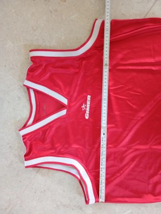 Completo basket Gimer rosso