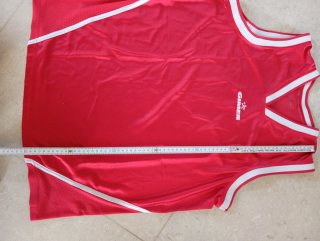 Completo basket Gimer rosso