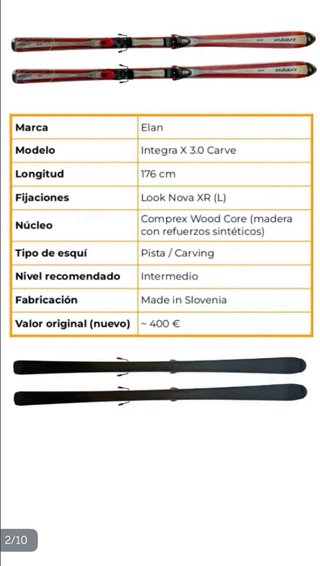 Esquís Elan 80