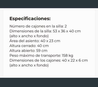 Caja de herramientas HBM con asiento