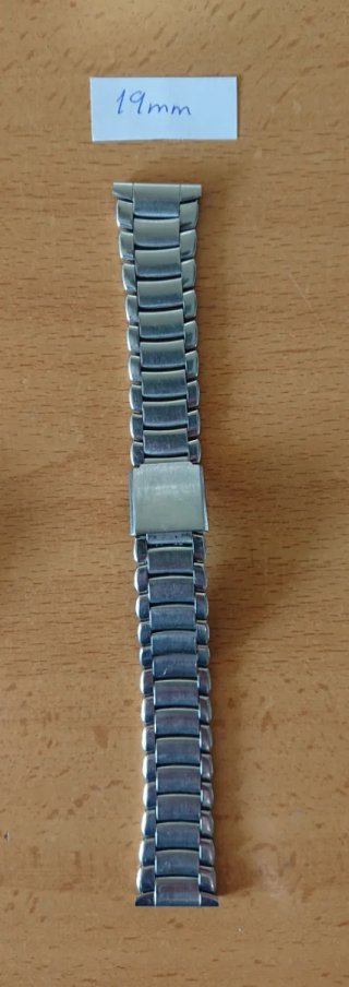 Lote correas metálicas para reloj