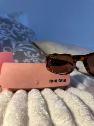 Gafas de sol Miu Miu marrones