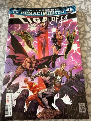 DC Renacimiento Liga de la justicia 1-5