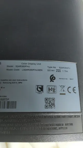 Placa Base Monitor Samsung LS24R350FHUXEN