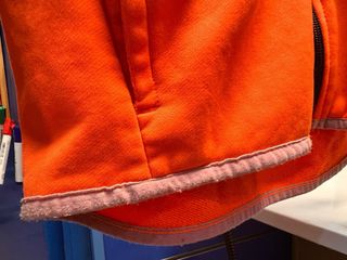 Sudadera Adidas Naranja y Negra Talla 9-10 años