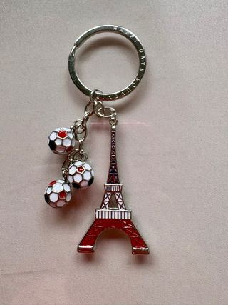 Portachiavi Torre Eiffel e Palloni da Calcio