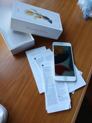 iPhone 6S Plus Blanco/Dorado