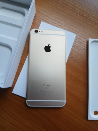 iPhone 6S Plus Bianco/Oro