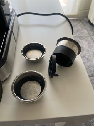 Cafetera Espresso/Cápsulas Princess + Accesorios