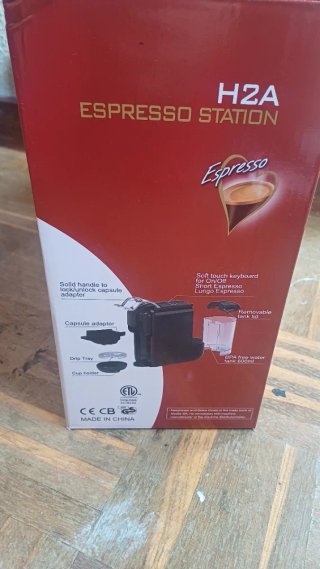 Cafetera HiBREW H2A Espresso Nueva