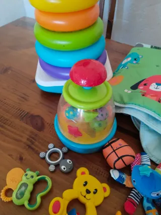 Lote juguetes bebé