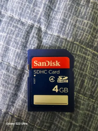 SanDisk SDHC Card 4GB