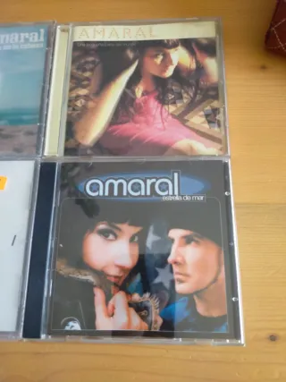 Lote 4 CDs Amaral