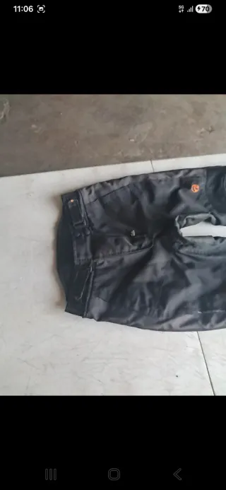 Pantalón Moto Buse Talla M Negro