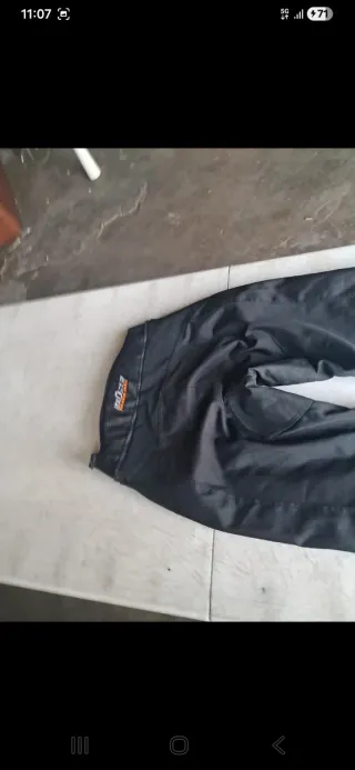Pantalón Moto Buse Talla M Negro