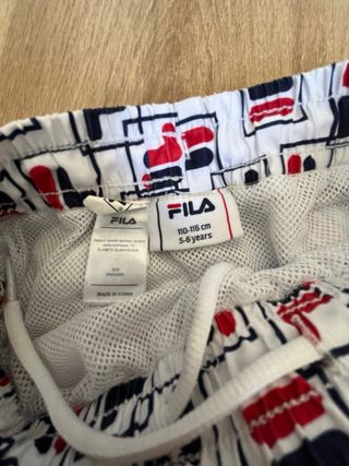 Bañador Fila Niño Talla 5-6 años