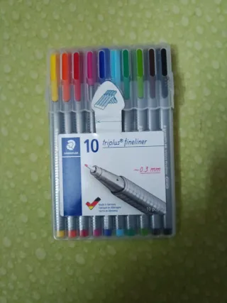 Lote de 3 Cajas Rotuladores Milan, Gic, Staedtler