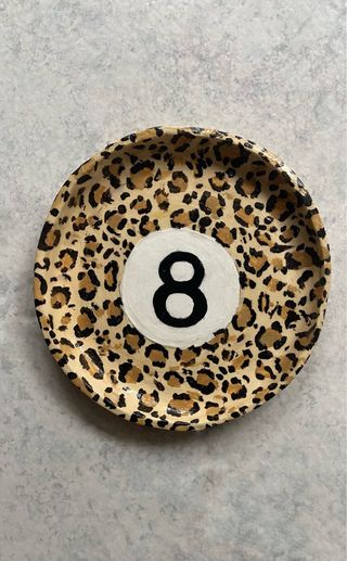 Portagioie / Svuota tasche con stampa leopardata