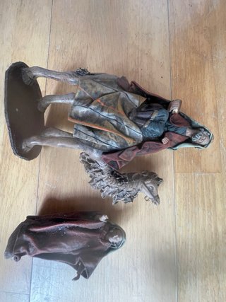 6 Figuras Reyes Magos Nacimiento 14cm