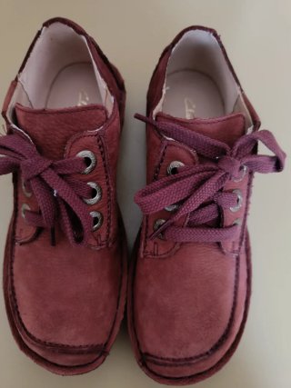 Zapatos Clarks Mujer color teja