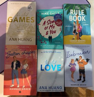 Libros en ingles y español varios