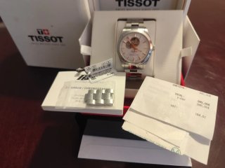 Reloj Tissot Gentleman Open Heart T1274071103101