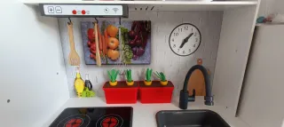 Cocinita de madera