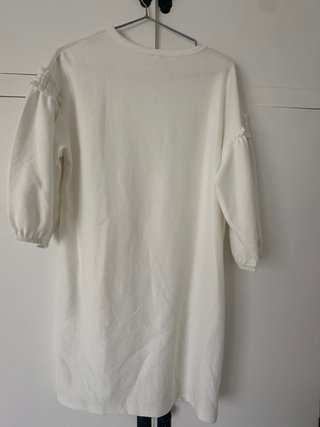 Vestido blanco Stradivarius talla S