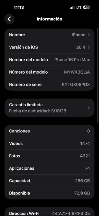 iPhone 16 Pro Max