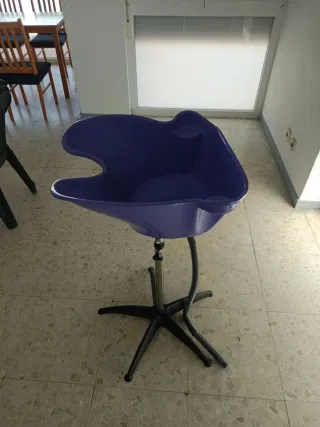 lavacabezas portátil utilizado en salones de belle