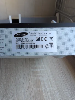 Reproductor Blu-ray Samsung