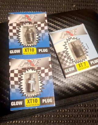 Candele AXE XT10 e XT7 per RC