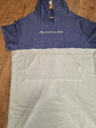 Poncho Pipeline Talla Única Algodón