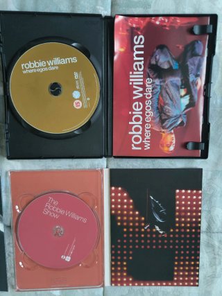 4 DVD Robbie Williams