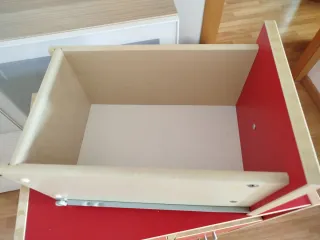 Cajonera Roja Ikea Madera