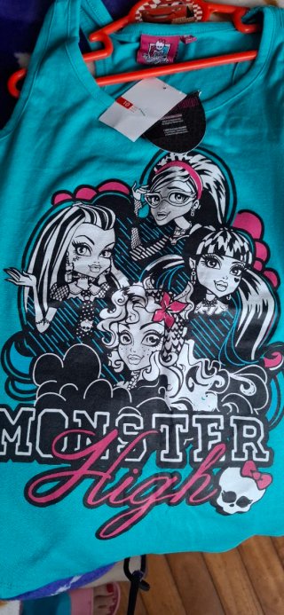 Camiseta sin mangas Monster High Talla 10