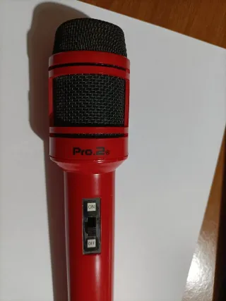 Microfono Vintage Pro 2 Cantante 70-80s