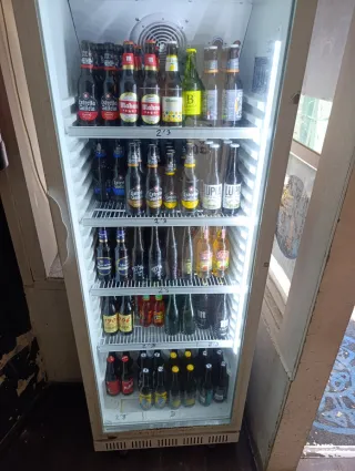 Nevera expositora bebidas