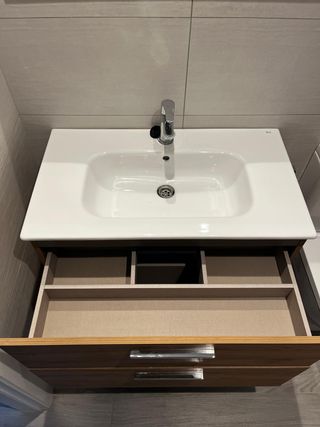 Lavabo Roca Nuevo grifería/mueble incluido