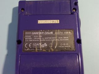 Nintendo Game Boy Color Morado CGB-001