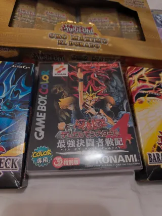 Collezione carte + gioco Nintendo Yu-Gi-Oh