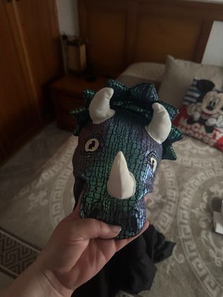 Disfraz capa cabeza dragón