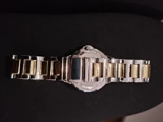 Reloj Contena Mujer Oro y Plata