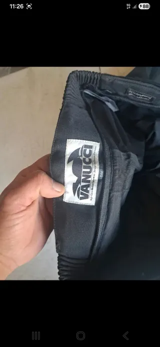 Pantalón Moto Vanucci Talla 36 Negro