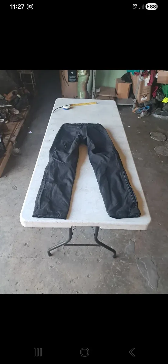 Pantalón Moto Vanucci Talla 36 Negro