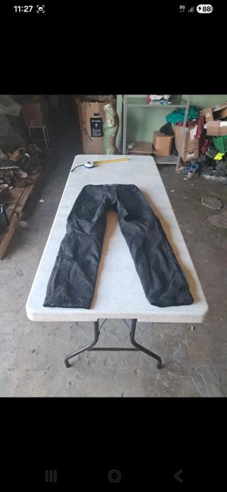 Pantalón Moto Vanucci Talla 36 Negro
